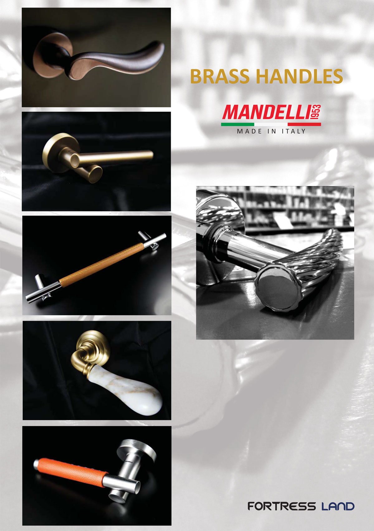 Italian Lever Handle, Mandelli Home Decoration, Door Hardware, Door Handle, Handle, Lever Handle, Brass Handle, Entrance Door, Handle, Brass Lever Handle, Fortress Land Security Company, Yangon, Myanmar