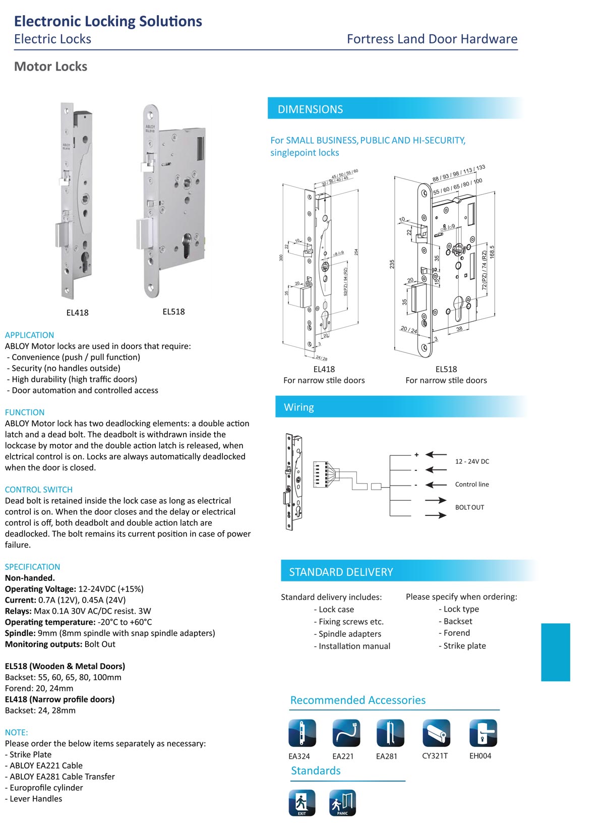 abloy electric lock, abloy el560, abloy electric lock, electronic controlled lock, emergency exit door lock, high security access control lock, double swing doorlock, electric strike, fire rated electric lock, Fortress Land Security Company Yangon, Myanmar