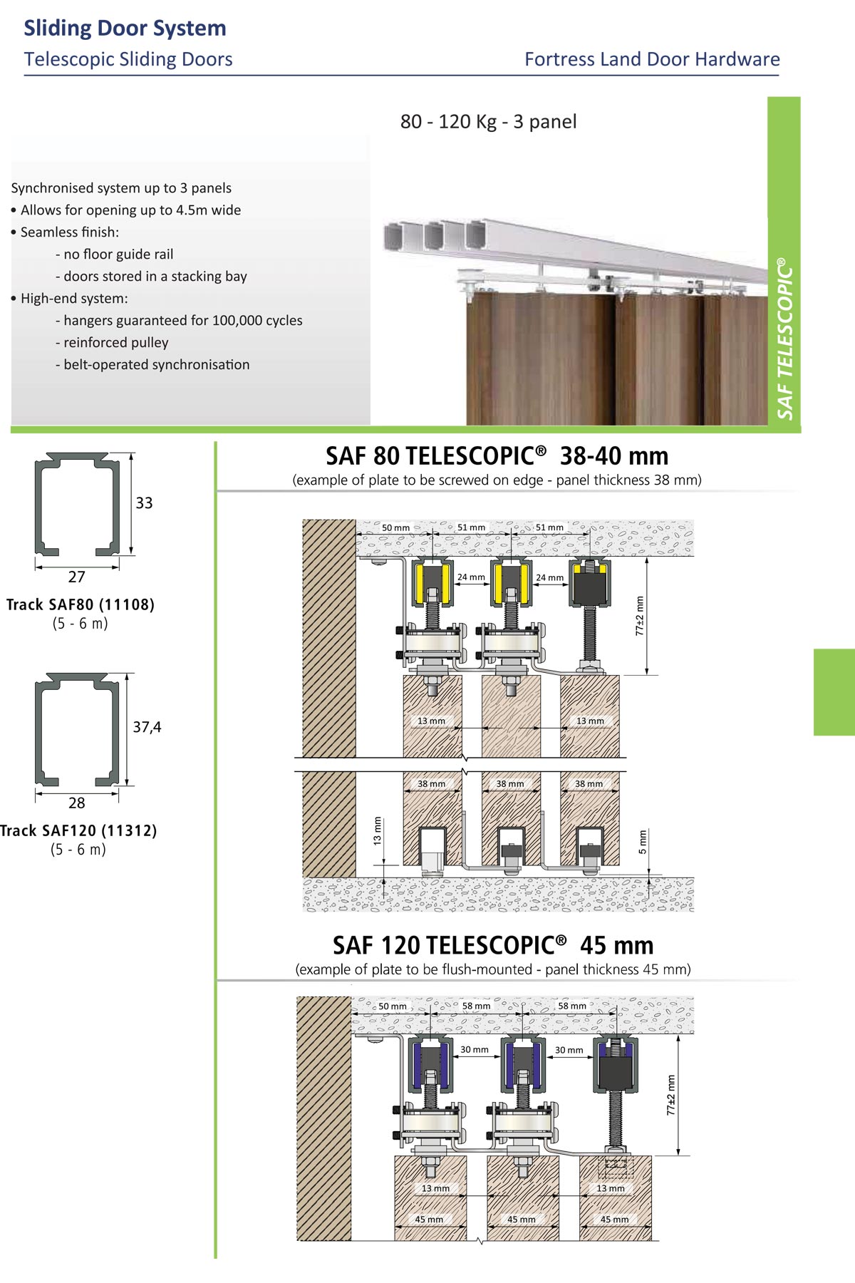 telescopic door, telescopic sliding door, telescopic glass door, telescopic glass sliding door, Fortress Land Security Company Yangon, Myanmar