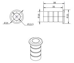 flush bolt, door bolt, door stopper, door viewer, door guard retainer chain, security door guard, stainless steel door viewer, brass door viewer, Fortress Land Security Company Yangon, Myanmar